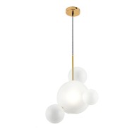 Подвес ГАЛЛА 07545-4,01 Галла белый w40*45 h200 10W 4000K