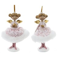 Фигурка декоративная подвесная "Ангел", L7 W7 H10,5 см 805008