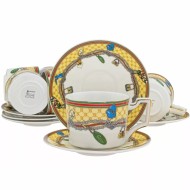 Чайный набор 244-045 12 пр 290 мл фарфор