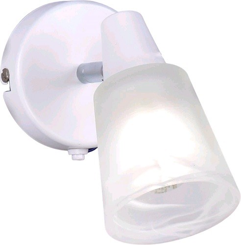 Светильник настенный РС21870 WT+CR/1C