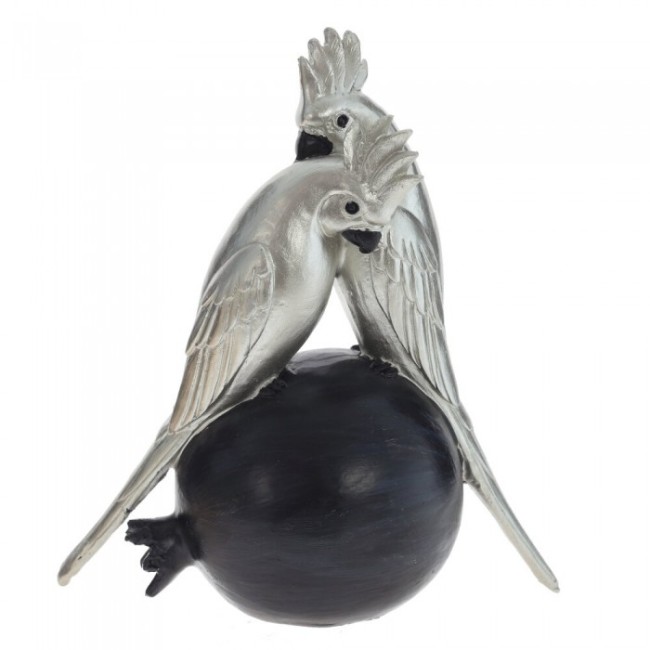 Фигурка декоративная "Птицы" 804022  L14 W7 H17 см