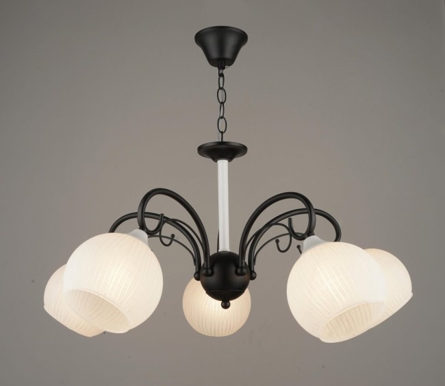 Светильник потолочный ВР-C1354/5 BK+WT D610*H580мм 01094282