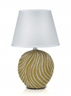 Светильник настольный В-HS8519 I.brown+white shade 01103963