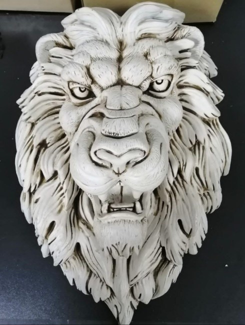 Лев голова Н- 55см  АНТИК БФ3/3