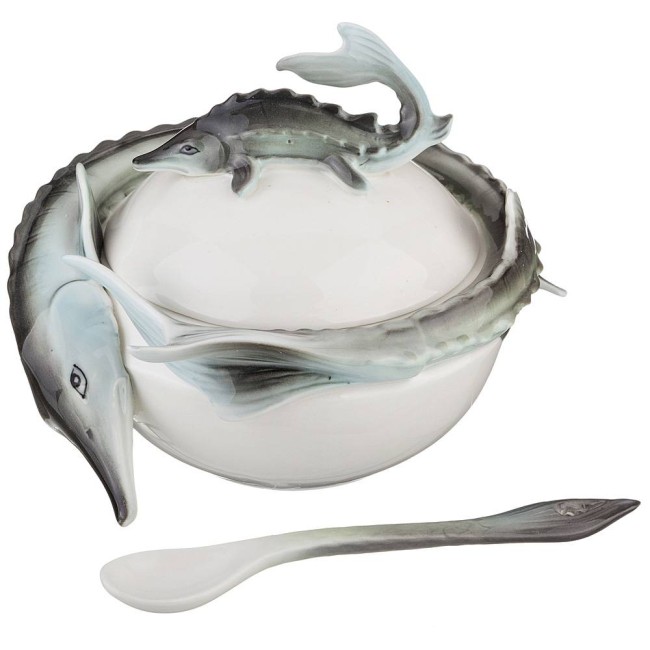 Икорница с ложечкой 58-270 11см