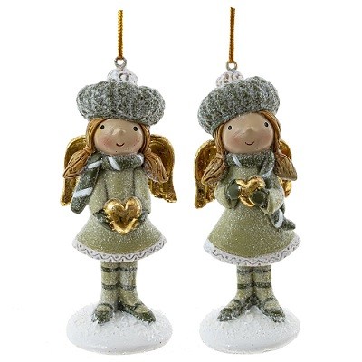 Фигурка декоративная подвесная "Ангел", L4,5 W4 H11 см 805002