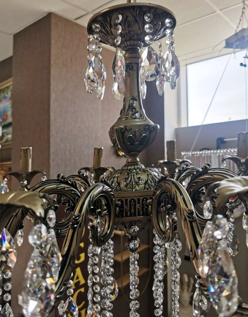 Светильник AL31.9101.10.250.B.SGB,  10x40 w, 77х58 см