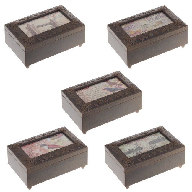 Шкатулка музыкальная, L15,5 W10 H7 см 219601