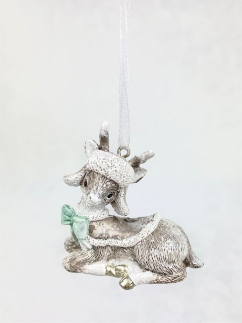 Фигурка подв."Олень в манто" 708-079