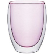 СТАКАН С ДВОЙНЫМИ СТЕНКАМИ "DOUBLE-WALL" 320 МЛ. ДИАМЕТР=8,5 СМ. ВЫСОТА=11,5 СМ 249-213