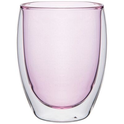 СТАКАН С ДВОЙНЫМИ СТЕНКАМИ "DOUBLE-WALL" 320 МЛ. ДИАМЕТР=8,5 СМ. ВЫСОТА=11,5 СМ 249-213