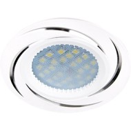 Точечный светильник MR16 DL3181 GU5.3 белый/алюм Вихрь FW1607EFF