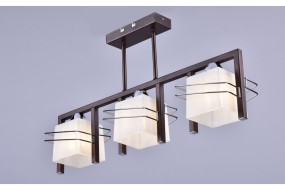 Светильник "Чарна" SL1006/3C Венге+Хром