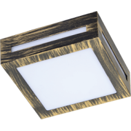 Светильник уличный 3082W св-к матов.квадр.металл.черн.бронза IP65 FN53SSECH