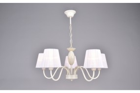 Светильник "Кумбия" РС20908 WT+FG/5 Светильник "Кумбия" РС20908 WT+FG/5