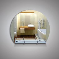 Зеркало 46903а 66*53см +полка 50см