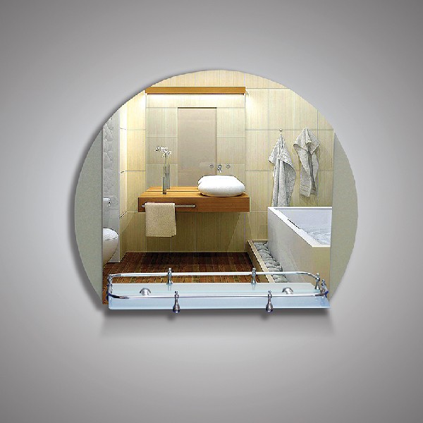 Зеркало 46903а 66*53см +полка 50см