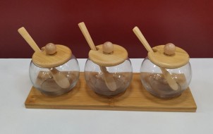 Баночки с ложками 16000-35 7 шт