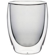 СТАКАН С ДВОЙНЫМИ СТЕНКАМИ "DOUBLE-WALL" 320 МЛ. ДИАМЕТР=8,5 СМ. ВЫСОТА=11,5 СМ 249-214