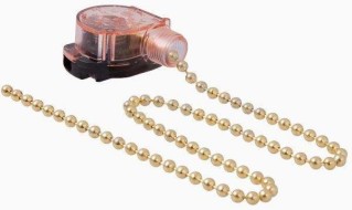 Сонетка (выкл. для бра с цепочкой) золото 421674