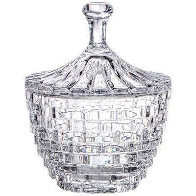 САХАРНИЦА С КРЫШКОЙ "SAPHIR" 11,4Х14,5 СМ 695-065