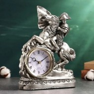 Часы Всадник на лошади Н-28см СТАЛЬ БФ84/4