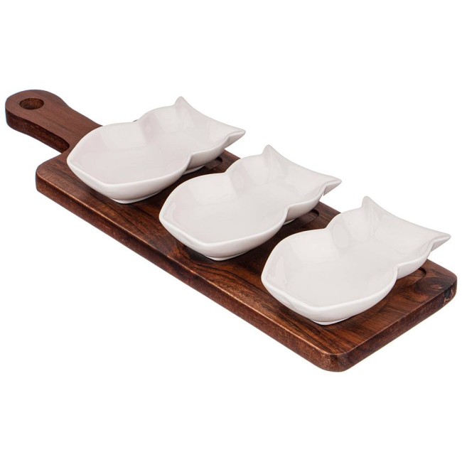 БЛЮДО ДЛЯ СЕРВИРОВКИ СТОЛА 412-209 КОЛЛЕКЦИЯ "BUFFET" 35*10,5*1,5 СМ