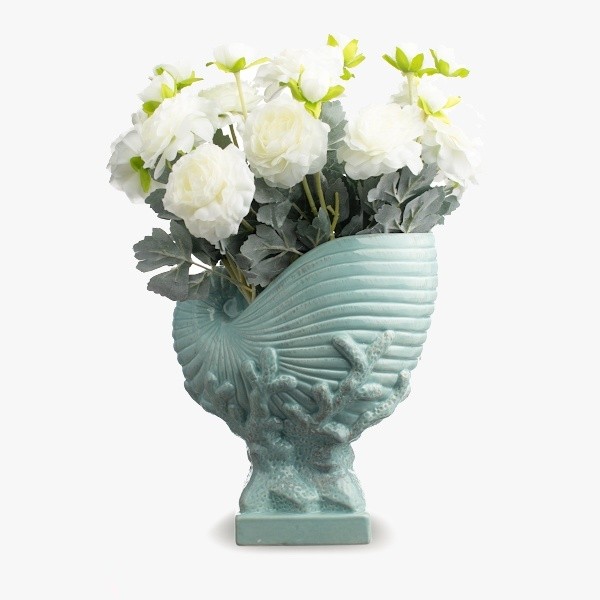 Ваза Керамическая "Бирюзовая Битиния" 21936231