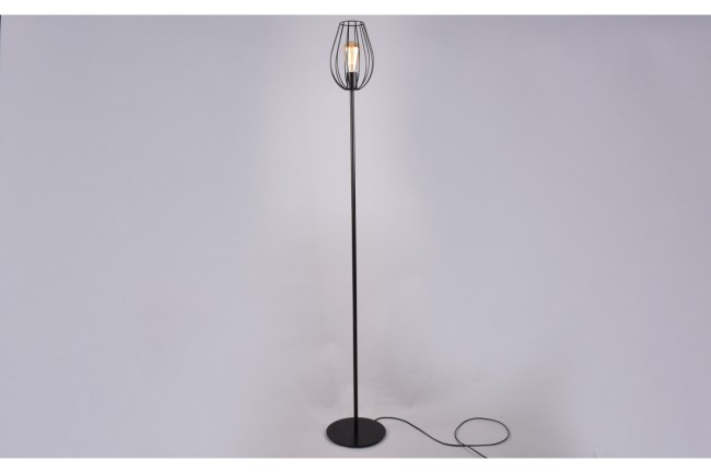 Торшер "Чарлстон" РС21048 BK/1F