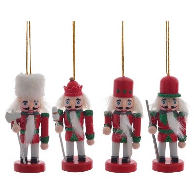 Украшение новогоднее "Щелкунчик" Набор из 4шт L17,5 W4 H10,5 см 813570 Украшение новогоднее "Щелкунчик" Набор из 4шт L17,5 W4 H10,5 см 813570