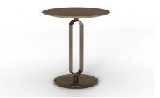 Мэгу Тумба приковатная (античная бронза/шпон ясень/втирание маслом) УФ-00009518