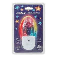 Ночник светодиод. СТАРТ NL LED RGB 0.3W КАПЛЯ фотосенсор Ночник светодиод. СТАРТ NL LED RGB 0.3W КАПЛЯ фотосенсор