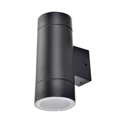 Светильник уличный 8013A влагозащ. метал черный мат IP65 2*GX53 FB53C2ECH