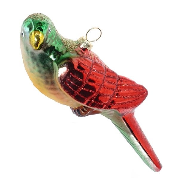 Украшение новогоднее "Попугай", L16 W4,5 H5 см 719811