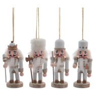 Украшение новогоднее "Щелкунчик" Набор из 4шт L17,5 W4 H10,5 см 813572