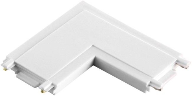 Соединитель с токопроводом "L" для низковольтного шинопровода 135206 SHINO NT23 043 белый IP20 48V