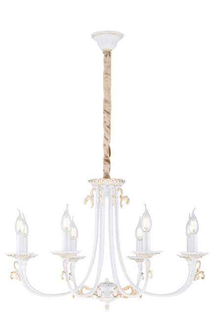 Люстра 5017/8 WH+GD