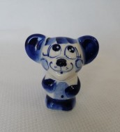 Сувенир "Мышонок Джер", 5см, гжель 4349743