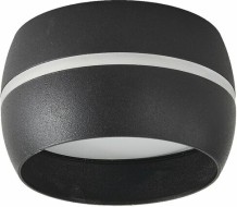 Спот ЧАША GWL-GX53-M-IP20 черный с боковым рассеивателем 661342