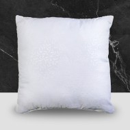 Подушка белый витой кант 45х45 ПД-БВ-КТ-45-15В-1