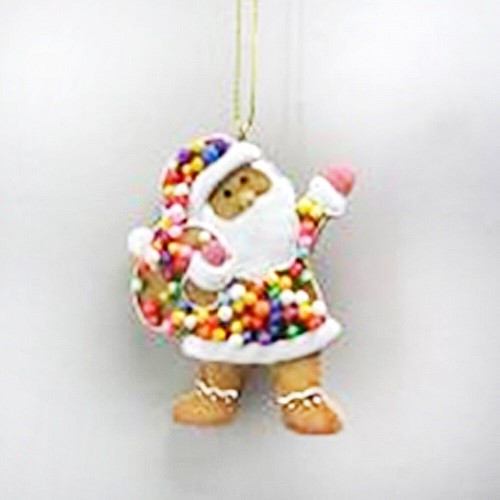 Изделие декоративное подвесное "Пряничный Дед Мороз", L6 W1 H8 см 782475