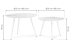 Набор столиков Ватсония/Локо сет/столеш.Стекло АУРУМ/Столешница МДФ бел шагрень/Металл БЕЛЫЙ 500010