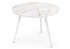 Набор столиков Ватсония/Локо сет/столеш.Стекло АУРУМ/Столешница МДФ бел шагрень/Металл БЕЛЫЙ 500010