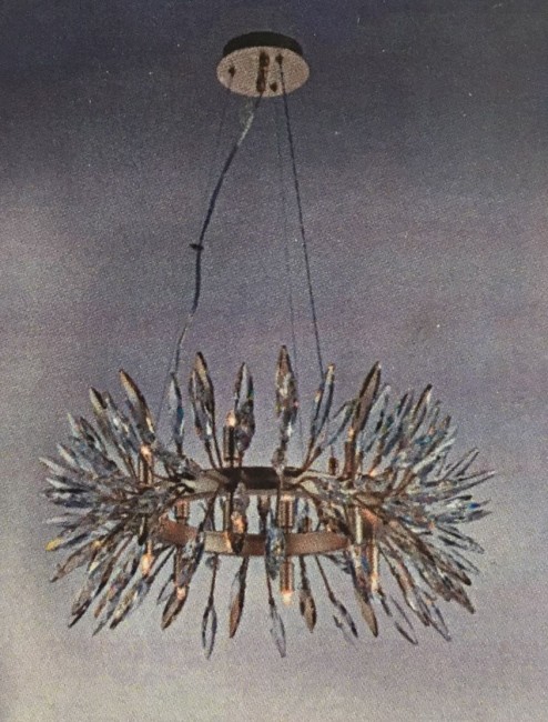 Люстра 2184U/12A CHAM GD