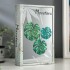Шкатулка-книга "Монстера" 4785040 зеркало 26х17,5х5 см дерево кожзам