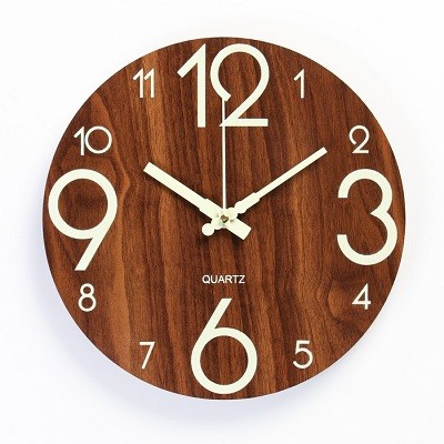 Часы настенные интерьерные, светящиеся d-30 см 7514258