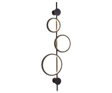 Бра АДАМИ 2210,19 черный w35*15 h106 Led 40w (4000K)