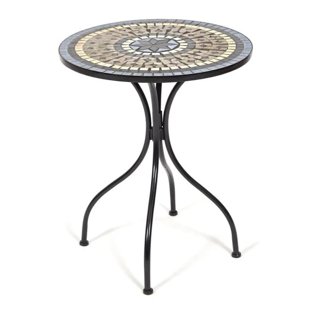 Стол Secret De Maison ROMEO PL08-1070-1-GBRN металл, 60х72см, черный/плитка "ASTRA" Стол Secret De Maison ROMEO PL08-1070-1-GBRN металл, 60х72см, черный/плитка "ASTRA"