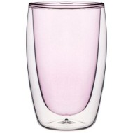 СТАКАН С ДВОЙНЫМИ СТЕНКАМИ "DOUBLE-WALL" 450 МЛ. ДИАМЕТР=8,5 СМ. ВЫСОТА=14,5 СМ 249-209