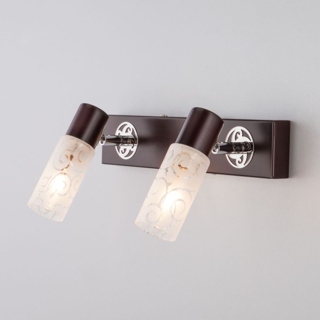 Спот 21130/2 (хром/венге)